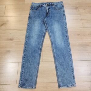 The Normal Brand Normal Slim Jeans‎ Mens 31x32 Blue Wash Straight Denim Stretch